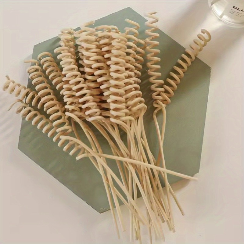 Perfume Fragrance House - 10Pcs Plant Curved Rattan Sticks Aromatherapy