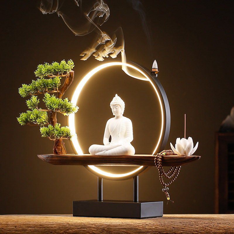 Perfume Fragrance Holder - Bakhoor Incense Stick Burner Holder Buddha