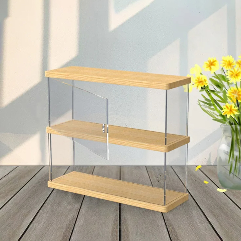 Acrylic Display Case Figurine  - Perfume Fragrance Holder recension och pris