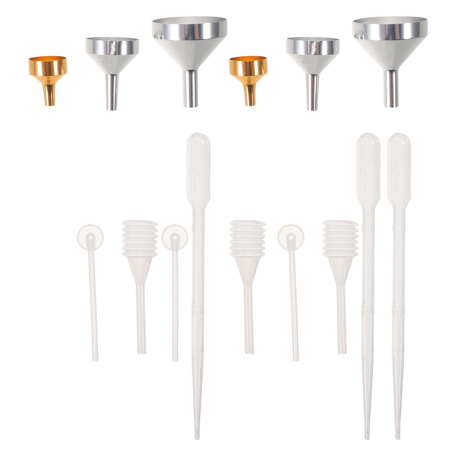 1Set Metal Funnel Kit Mini Alu - Perfume Refill Bottle recension och pris