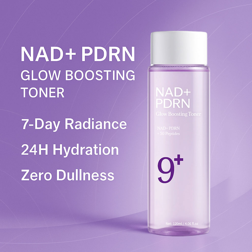 NAD+PDRN Glow Boosting Toner,  - Rose Water Spray recension och pris
