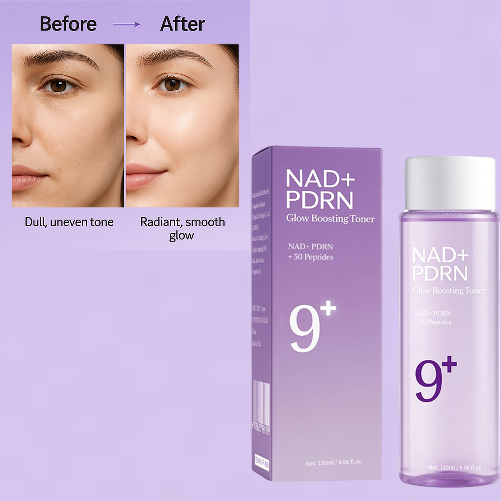 NAD+PDRN Glow Boosting Toner,  - Rose Water Spray recension och pris
