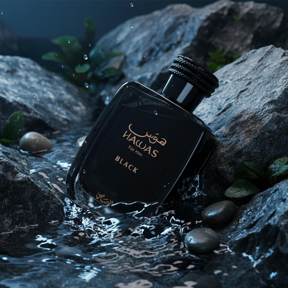Hawas Black by Rasasi for Men  - Perfume Fragrance For Men recension och pris