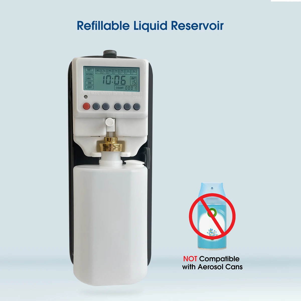 Liquid Air Freshener Dispenser - Perfume Fragrance Machine recension och pris