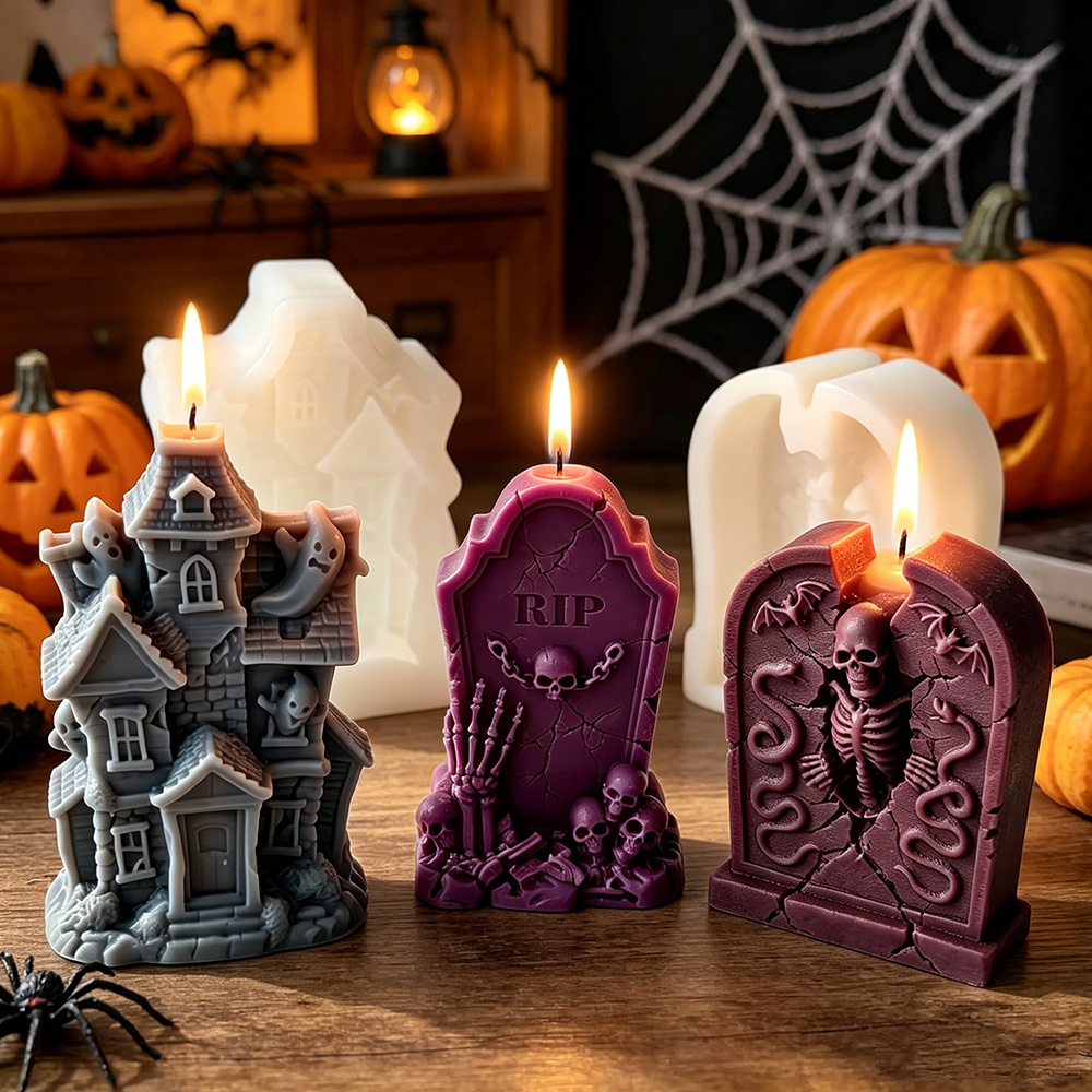 Halloween Tombstone Silicone M - Perfume Fragrance House recension och pris