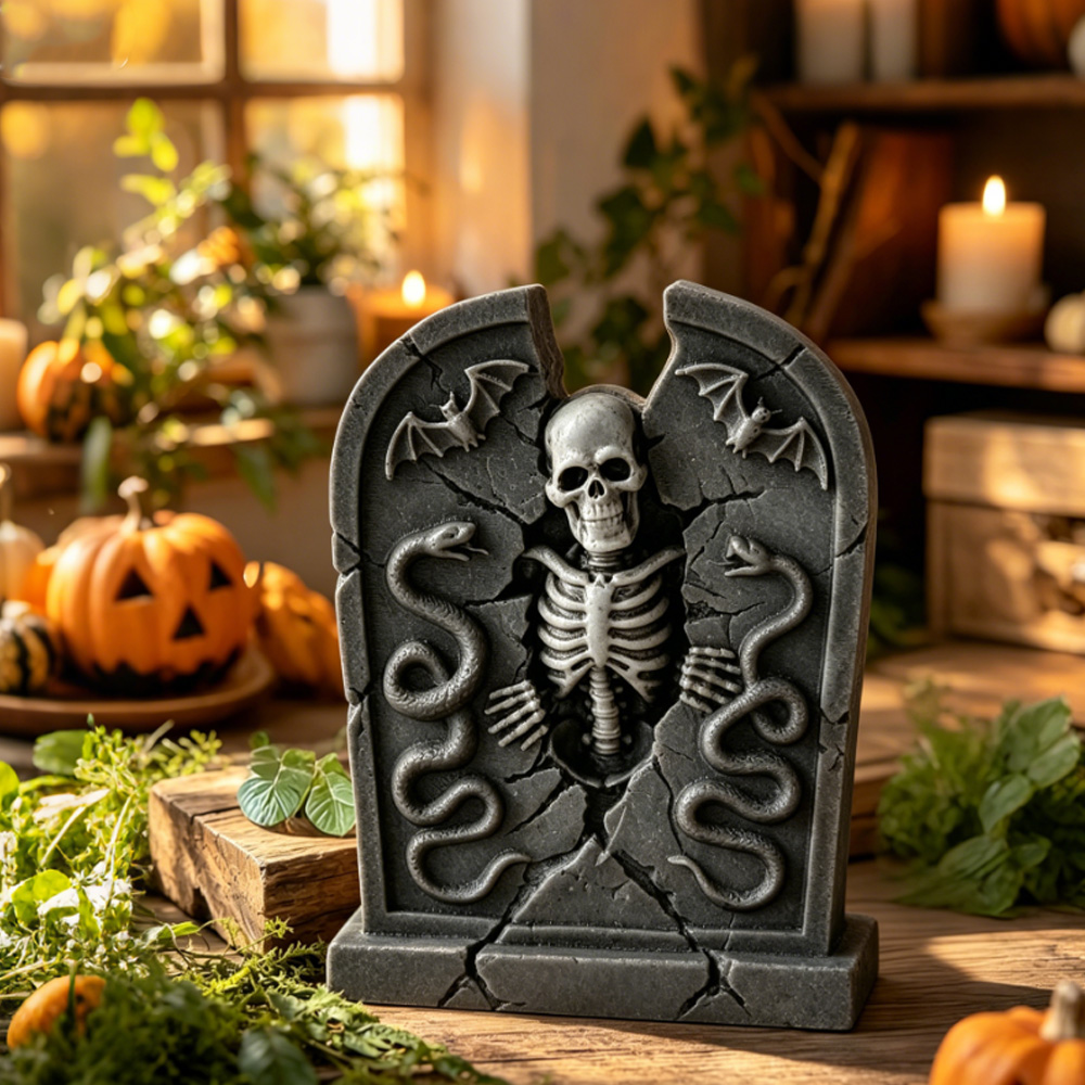 Halloween Tombstone Silicone M - Perfume Fragrance House recension och pris