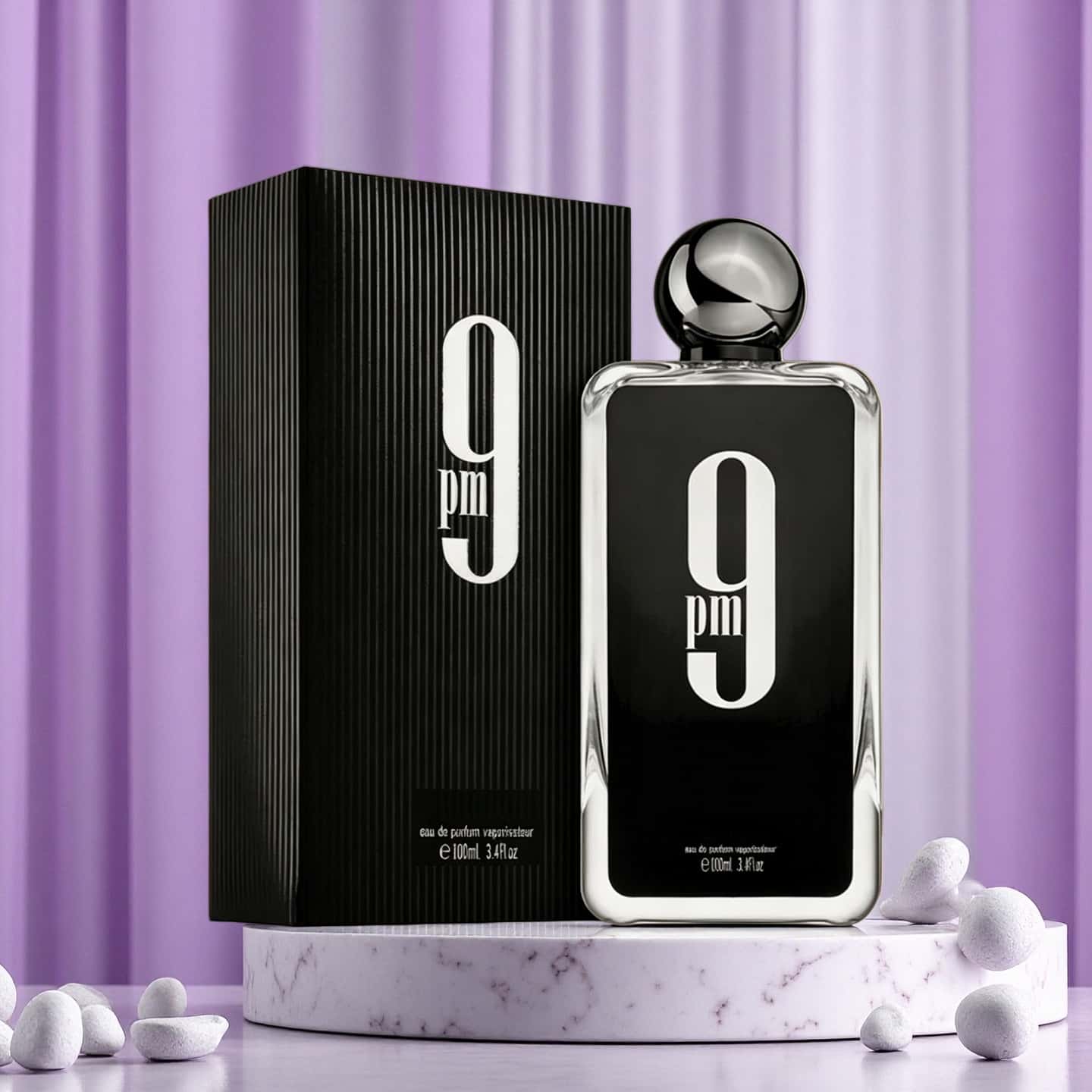 100ML Afnan 9 PM Rebel Unisex  - Perfume Fragrance For Men recension och pris