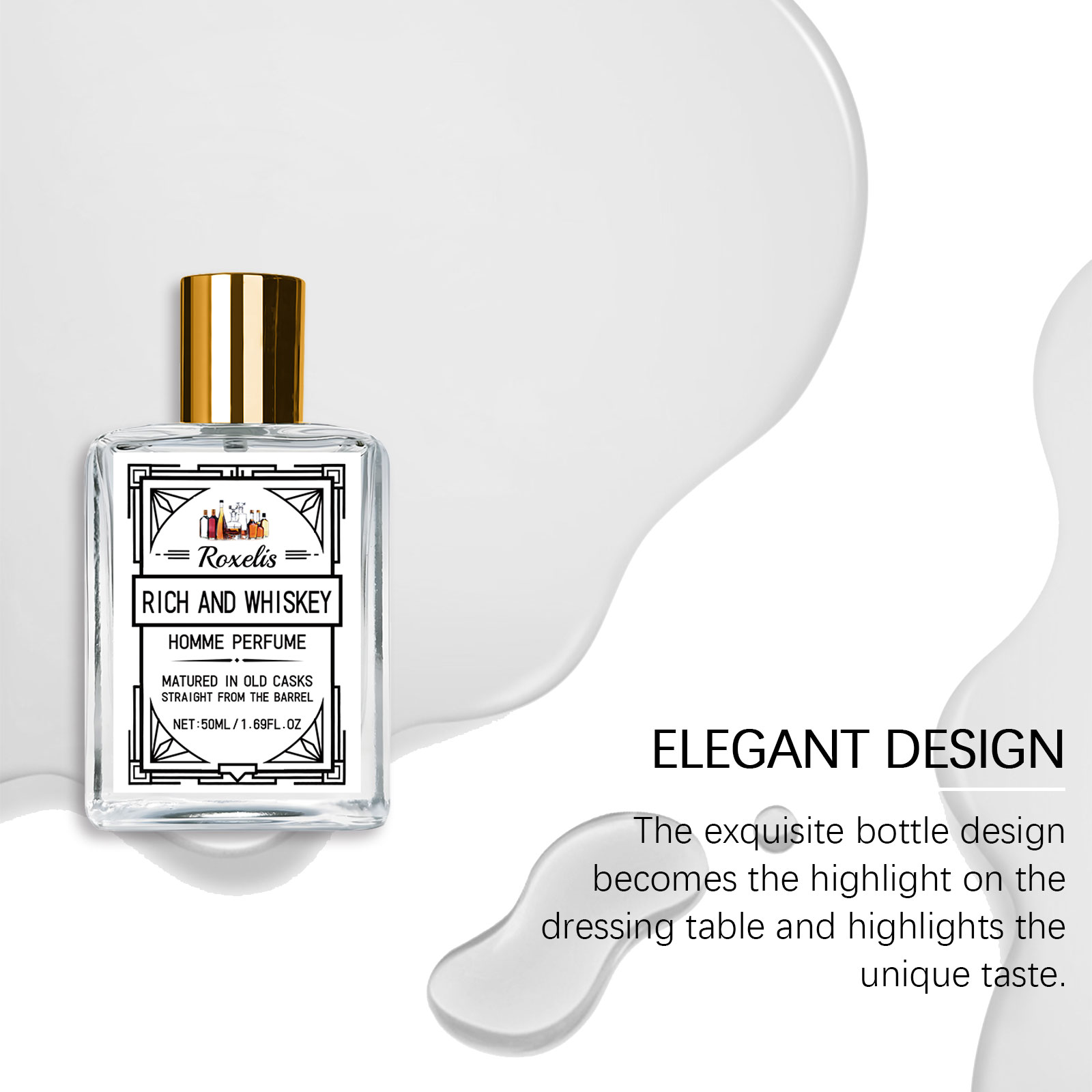 Roxelis 50ml Charm Whisky Men' - Fragrance And Perfume recension och pris