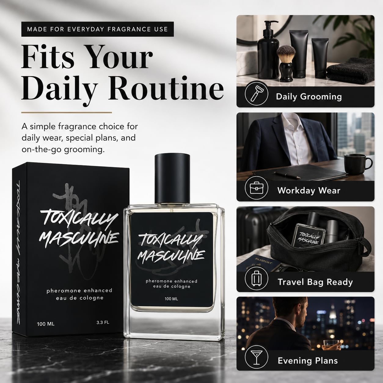 Toxically Masculine Cologne In - Perfume Fragrance For Men recension och pris