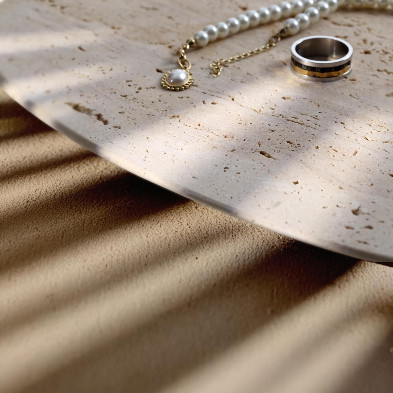 Travertine Vanity Tray for Bat - Perfume Fragrance House recension och pris